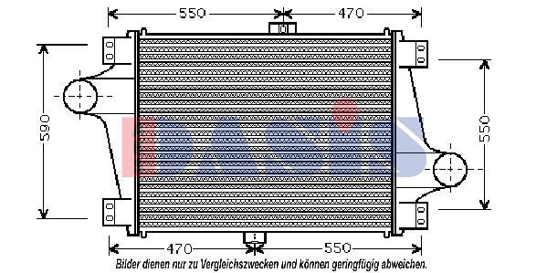 AKS DASIS Kompressoriõhu radiaator 397050N